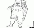 Kankuro, el hermano mediano y protector de su hermano pequeño Gaara