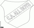 Emblema del Club Atlético All Boys de Buenos Aires, club de futbol argentino