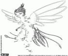 Unir puntos de Hada, el Hada de los Dientes. Personaje de El Origen de los Guardianes