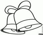 Dos campanas de Navidad para decorar