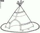 Tipi, tienda de los indios