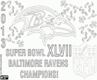 Baltimore Ravens Campeones Super Bowl 2013