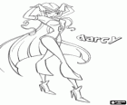 Darcy domina los poderes de la oscuridad. Winx Club