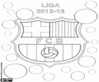 Barça, FC Barcelona, campeón de la liga española de fútbol 2012-2013