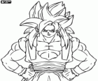 El super guerrero saiyan Son Goku