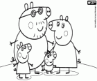 La familia de Peppa Pig