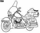 Harley-Davidson Ultra Classic Electra Glide, una lujosa motocicleta