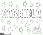 Gabriela, nombre de origen hebreo, su significado es el mensajero de Dios