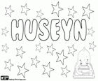 Huseyn, nombre de origen árabe es un diminutivo de Hassan. Su significado es bello
