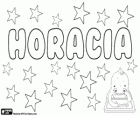 Horacia, nombre de origen latino que proviene de Horatia