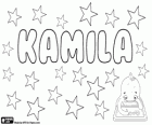 Kamila, nombre que tiene su origen en un personaje de la mitología romana, Camila