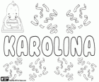 Karolina, una de las variantes para el nombre femenino de Carlos