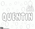 Quentin, nombre de origen latino, derivado de la palabra Quintinus, que significa el quinto