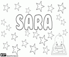 Sara, nombre de origen hebreo, un personaje bíblico. Su significado es Princesa