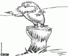 Una extraña criatura del bosque, el Lorax