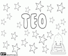 Teo, nombre de origen griego y forma abreviada de otros nombres como Teodoro y Teófilo