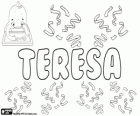 Teresa, nombre con un origen incierto. Teresa. nombre femenino en muchos idiomas como español, portugués, alemán, polaco y las lenguas escandinavas