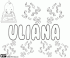 Uliana, nombre de origen latino, derivado de Julianus