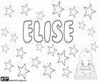 Elise, nombre derivado de Elisabeth que significa Mi Dios es abundancia