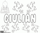 Giulian, nombre de origen latino, derivado de Julius