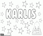 Karlis, nombre letón que corresponde al nombre de origen germánico, Karl