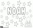 Noah, nombre de origen hebreo. Nombre de uno de los patriarcas de la Biblia, Noé