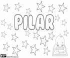 Pilar, nombre de origen castellano. Su significado es columna, proviene de la Virgen del Pilar de Zaragoza