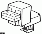 Gallina de Minecraft