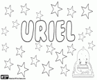 Uriel, nombre de origen hebreo. El nombre de un arcángel, su significado es ángel de luz