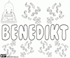 Benedikt, nombre de origen latino. Derivado de Benedictus, su significado es bendecido. Benedikt, nombre en alemán y también en lenguas eslavas y nórdicas
