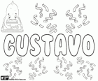 Gustavo, nombre de origen escandinavo. Derivado de Gustaf, Gustav