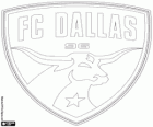 Logo de FC Dallas, equipo de fútbol profesional de Texas, Estados Unidos
