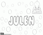 Julen, nombre vasco de origen latino. Nombre derivado de Julianus