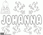 Johanna, nombre de origen griego, proviene de Ioanna