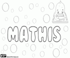 Mathis, nombre de origen hebreo. Su significado es Regalo de Dios