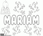 Mariam, nombre con diferentes orígenes y significados. Mariam, variante de Maryam