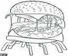 Cheesespider, una hamburguesa con queso convertida en una peligrosa araña