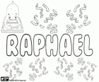 Raphael, nombre de origen hebreo. Su significado es Dios ha sanado. Raphael, nombre en varios idiomas