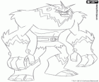 Shocksquatch de Ben 10 Omniverse