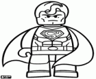 Superman, un superhéroe de la película Lego