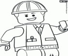 Emmet, una persona normal y corriente, una minifigura de Lego