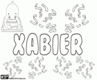 Xabier, nombre de origen vasco. Procede de Etxeberri que significa casa nueva