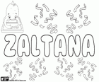 Zaltana, nombre que proviene de los indios nativos americanos. Su significado es montaña alta