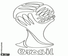 Logo de la Copa Mundial de Fútbol de Brasil 2014