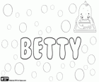 Betty, diminutivo para nombres como Elisabet y Bethania