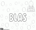 Blas, nombre de origen latino. Proviene de Blasius. La onomástica se celebra el 3 de febrero, San Blas