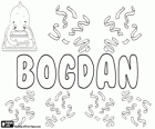 Bogdan, nombre de origen eslavo. Su significado es regalado por Dios
