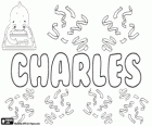 Charles, nombre de origen aleman. Derivado de Karl