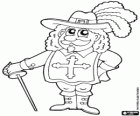 D'Artagnan, el más famoso mosquetero