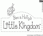 Logo de El Pequeño Reino de Ben y Holly. Logo original en inglés de Ben and Holly’s Little Kingdom